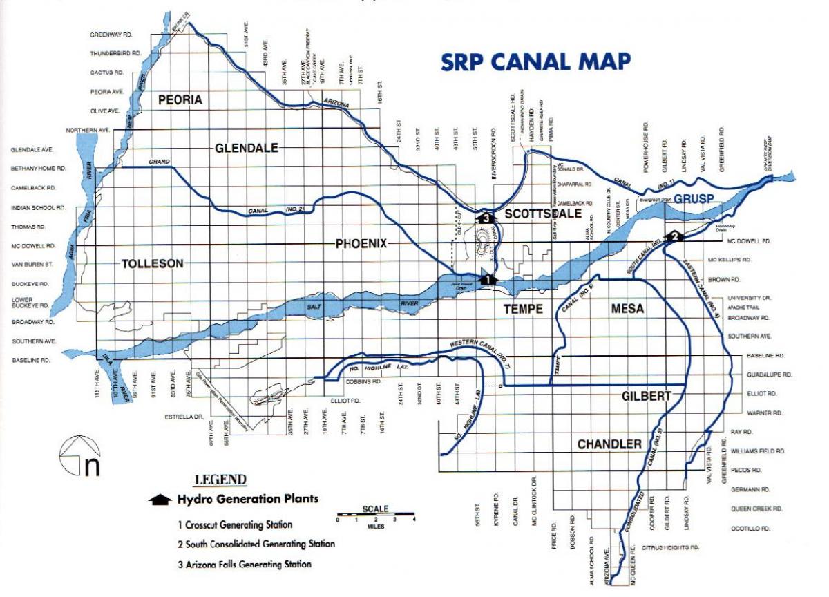Phoenix kanali süsteem kaart