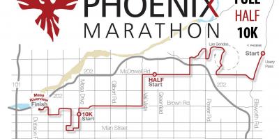 Kaart, Phoenix maratonil
