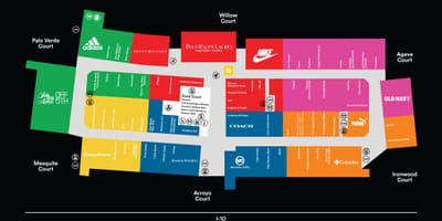 Phoenix premium outlet kaart